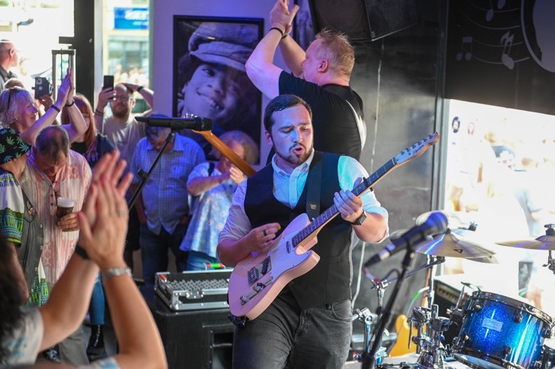 Other image for Town centre comes alive with fundraising music festival